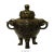 Chinese Oriental Bronze Metal Incense Burner Display For Sale In San Francisco - Image 6 of 6
