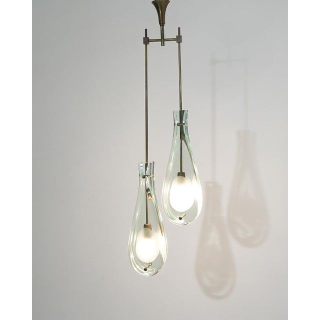 Model 2259/2 Pendant Lamp by Max Ingrand for Fontana Arte, 1960s For Sale - Image 10 of 18