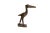 Vintage African Dark Bronze Stork With Fish For Sale In New York - Image 6 of 6
