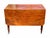 Antique Mahogany Drop Leaf Dining Table With Reed Carved Legs Boston For Sale - Image 4 of 12