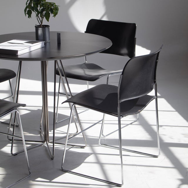 Modern 1960s 40/4 Stackable Chair by David Rowland for Gf Furniture - Modernist For Sale - Image 3 of 16