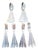 Art Deco French Starter Cutlery Set, 1940s, Set of 24 For Sale