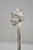 Modern Vintage 9" Santa Claus Christmas Silver Plated Candle Snuffer by Head For Sale - Image 3 of 9
