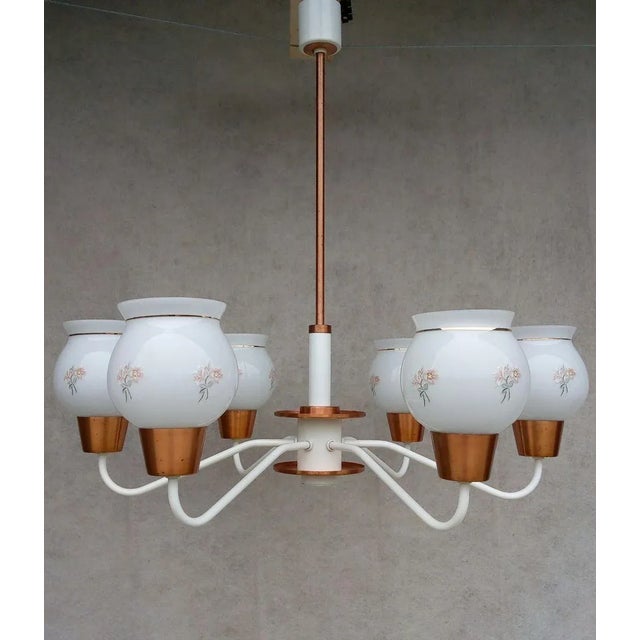 Vintage Type 54 Chandelier from Drukov, 1970s For Sale - Image 10 of 13