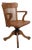 Oak Office Chair with Adjustable Spring System and Height Adjustment, 1950s For Sale