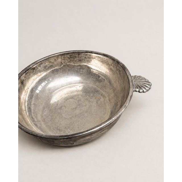 Vintage French Silver-Plated Dish by Puy Ferrand, 1950s For Sale - Image 4 of 6