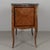 Brown Louis XV Commode Sauteuse With Marquetry and Turquin Marble, C. 1750 For Sale - Image 8 of 17