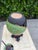 Green Vintage Large Studio Ceramic Covered Urn For Sale - Image 8 of 12