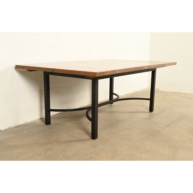 L. & J. G. Stickley Mission Oak Arts & Crafts Extension Dining Table For Sale - Image 13 of 17