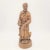 Tan Carved Wooden Figure of Saint Boniface, 1950s-1960s For Sale - Image 8 of 8