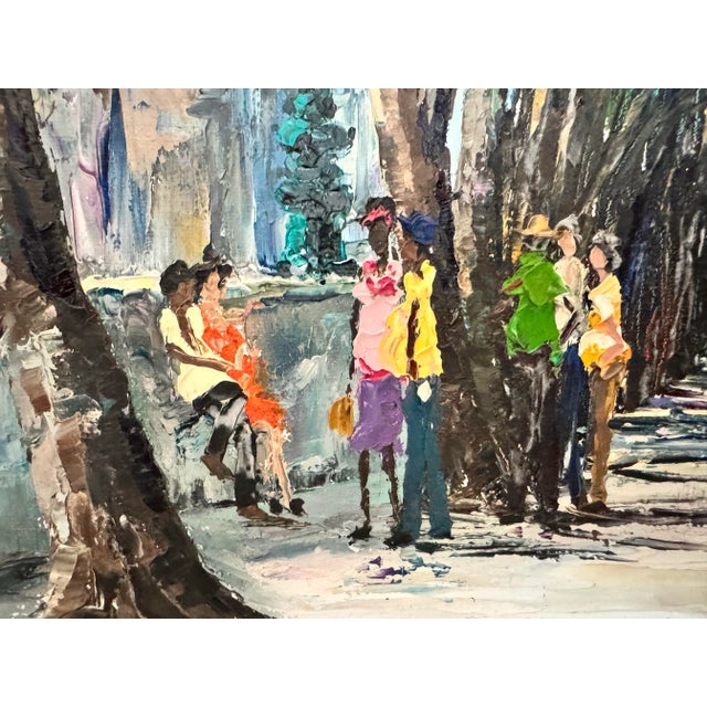 1990s Agustin Gainza’s Stroll in the Park For Sale - Image 5 of 8
