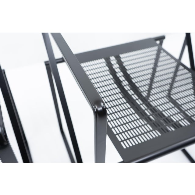 Black Seconda Chairs by Mario Botta for Alias, 1980s For Sale - Image 9 of 13