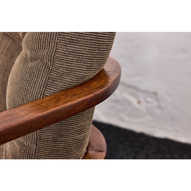 Art Deco Black Walnut Armchairs by Lajos Kozma for Budapest Werkstatten, 1930s, Set of 2 For Sale - Image 14 of 18