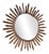 Sunburst Mirror in Bamboo, 1960 For Sale