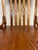 Vintage Tiger Oak Adjustable Swivel Desk Banker Lawyer Jury Office Chair For Sale - Image 10 of 10