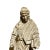 1900 - 1909 Antique Wood Sculpture of the Prophet Saint Daniel and the Lion 21.5 For Sale - Image 5 of 8