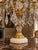 1990 French Louis XVI Gold Bronze Crystal Lamp For Sale - Image 9 of 17