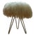 Mid-Century Brass and Hairpin Tripod Stool, Germany, 1960s For Sale - Image 8 of 8