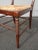 Vintage French Country Brown Rush Side Chair For Sale - Image 9 of 12