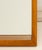 Mid 20th Century Modern Maple Wood Framed Mirror For Sale - Image 5 of 6