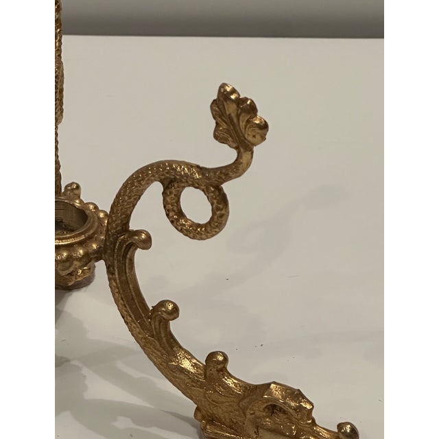 Large Marble Orb on Bronze Dolphin Motif Stand For Sale In Philadelphia - Image 6 of 9