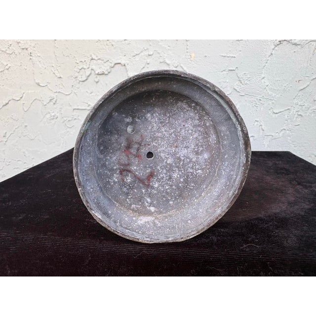 Antique Cast Metal Figure of a Young Boy in Ecstatic Pose, Early 20th Century For Sale - Image 9 of 9