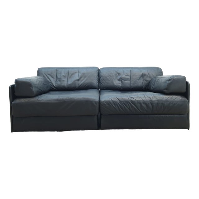DS 76 2-Seater Modular Sofa in Leather by Wk Wohnen for de Sede, Set of ...