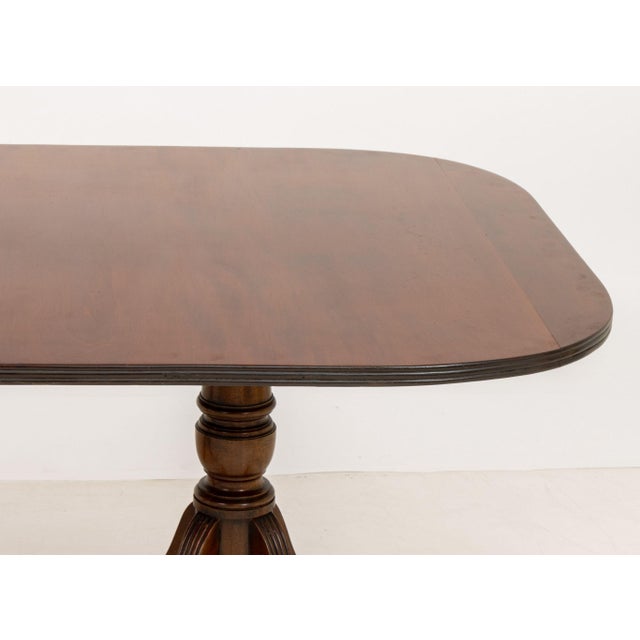 Regency Style Mahogany Extending Dining Table For Sale - Image 16 of 18