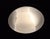 Vintage Ceiling Lamp with White Patterned Glass Shade on a White Metal Mount, 2000s For Sale - Image 3 of 7
