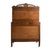 American Art Deco Burl Walnut Highboy Dresser With Vanity Cabinet For Sale - Image 4 of 7