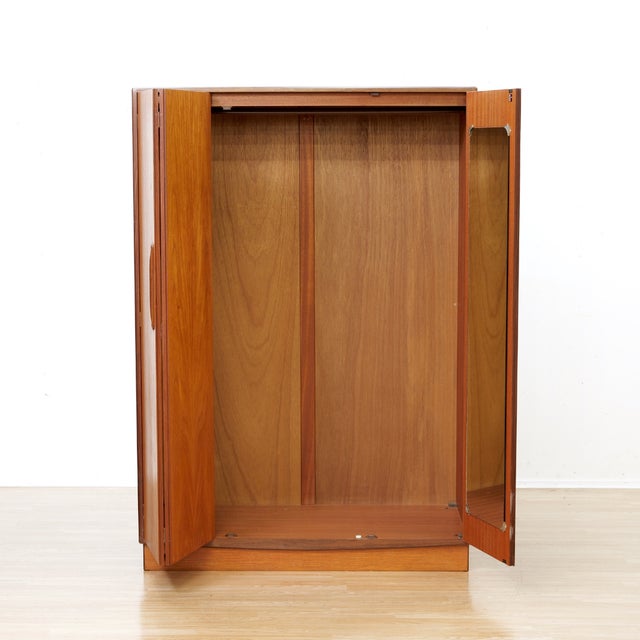 Mid-Century Modern Mid Century Teak Triple Armoire by Vb Wilkins for G Plan For Sale - Image 3 of 10