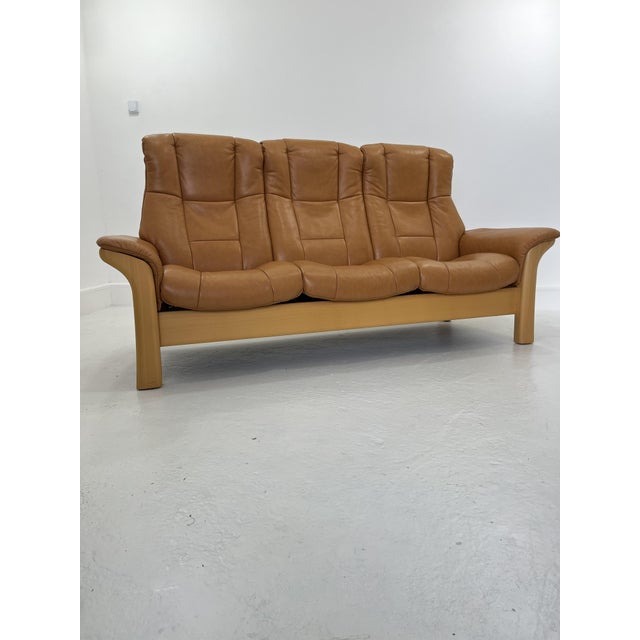 Stressless 3-Seater Sofa from Ekornes, Norway, 1980s For Sale - Image 12 of 17