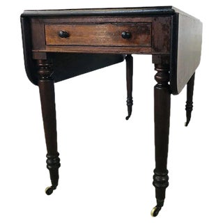 English Regency Mahogany Pembroke Table For Sale