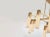 Covet Large Chandelier in Antique-Burnished Brass with Alabaster Designer: Kelly Wearstler Fixture Height: 21.5" Min....