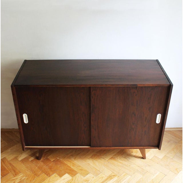 Oak U-450 Sideboard by Jiří Jiroutek for Interier Praha, 1960s For Sale - Image 15 of 18