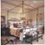Gracefully scrolled iron queen 4 poster canopy bed. Designed by Adele Kerr inspired by Country French design and crafted...