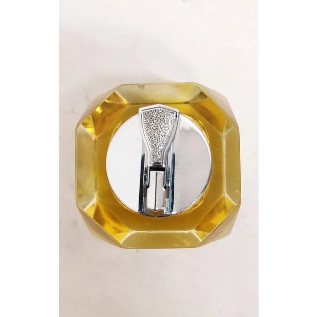 Silver Murano Glass Lighter, Italy, 1960s For Sale - Image 8 of 10