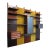 Osvaldo Borsani Modular Rosewood Bookcase Wall Unit With Removable Panels For Sale