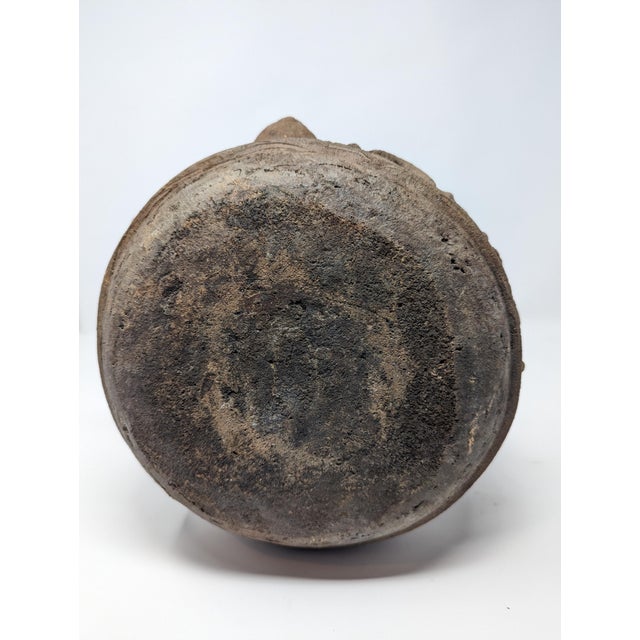 Rare Terracotta Yoruba Tribe Osun Shrine Jar (C. 1910s-1940s) For Sale - Image 13 of 13