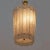 Art Deco Style Brass Murano Glass Lantern Ceiling Light by Barovier & Toso, 1980 For Sale - Image 3 of 8