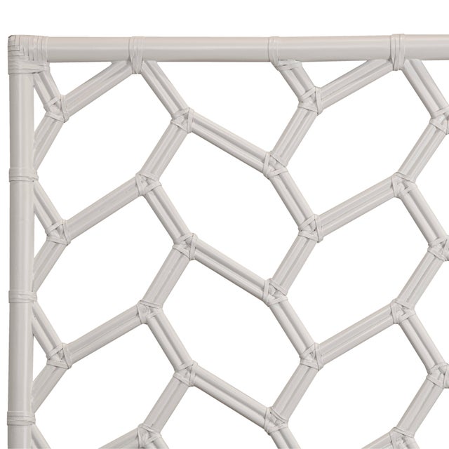 David Francis Silas Standard Bed Twin Extra Long - White For Sale - Image 4 of 12