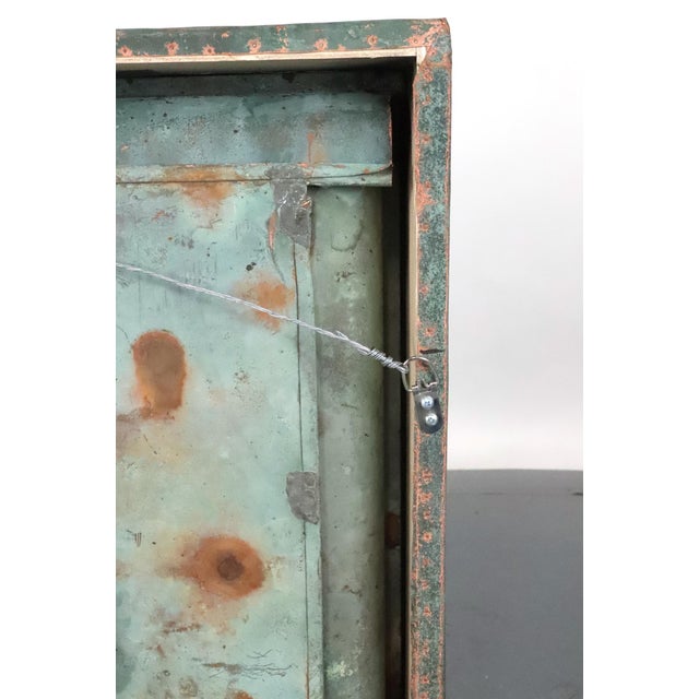 Early 20th Century Copper Architectural Rosette Wall Element For Sale - Image 15 of 15