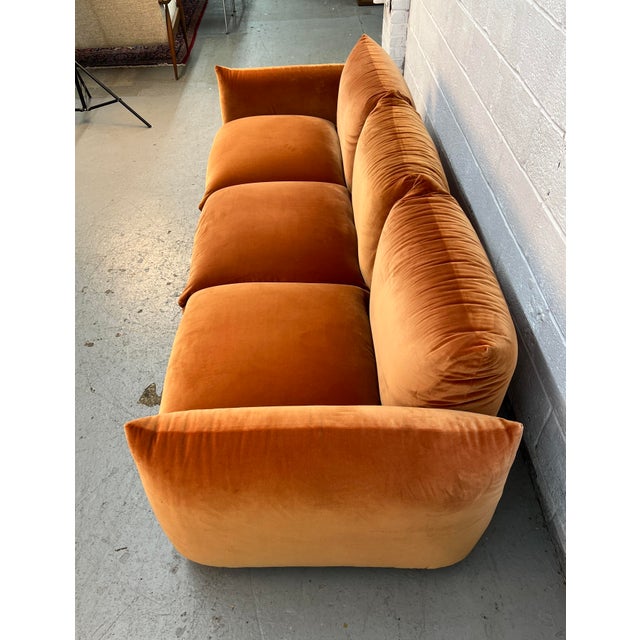Mid-Century Modern Three Seater Marenco Sofa by Mario Marenco for Arflex For Sale - Image 9 of 15