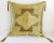 Gold Moorish Throw Pillows Embellished With Sequins and Beads a Pair For Sale - Image 4 of 13