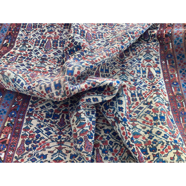 Antique Afshar Rug, 1890s For Sale - Image 16 of 18