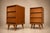 Brown Architectural Pair of Brazilian Modern Side Tables in Ivory Wood, Brazil, 1950s For Sale - Image 8 of 18