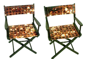 Modern Director Chairs - a Pair