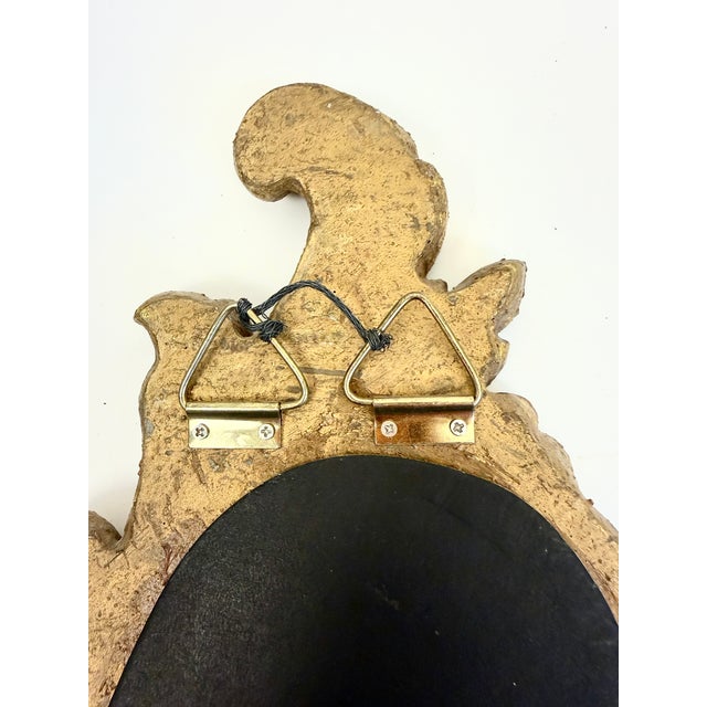 Pair of Vintage Gold Mirrors For Sale - Image 10 of 11