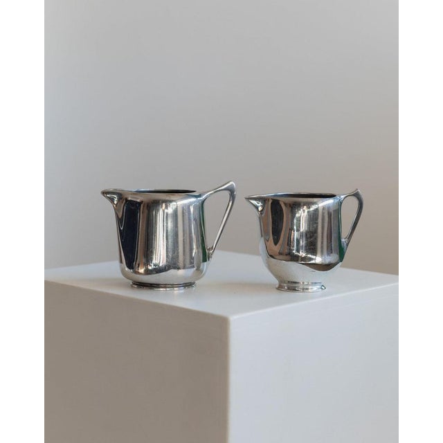 Vintage Art Nouveau Jugs from Newmaid Picquot Ware, England, 1950s, Set of 2 For Sale - Image 11 of 11