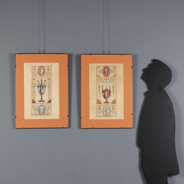 Hand-colored etchings. Created by Pergolesi in 1777-1778; the colored decoration is a posthumous work, dating back to the...